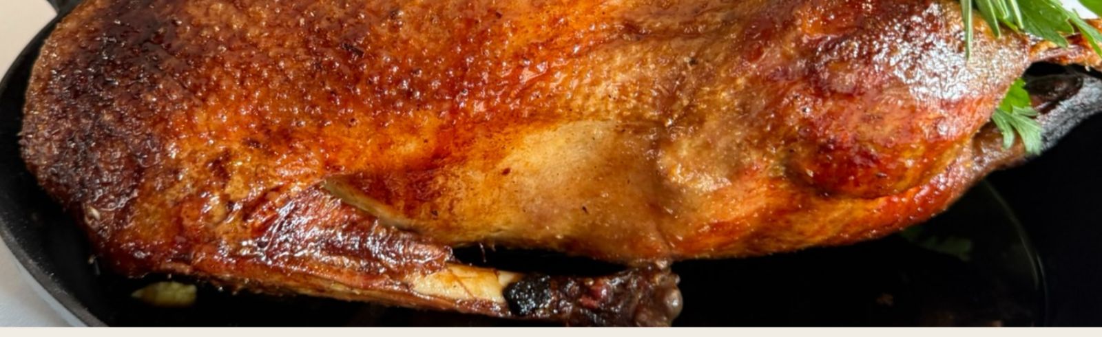 Knusprige Ente aus dem Ofen